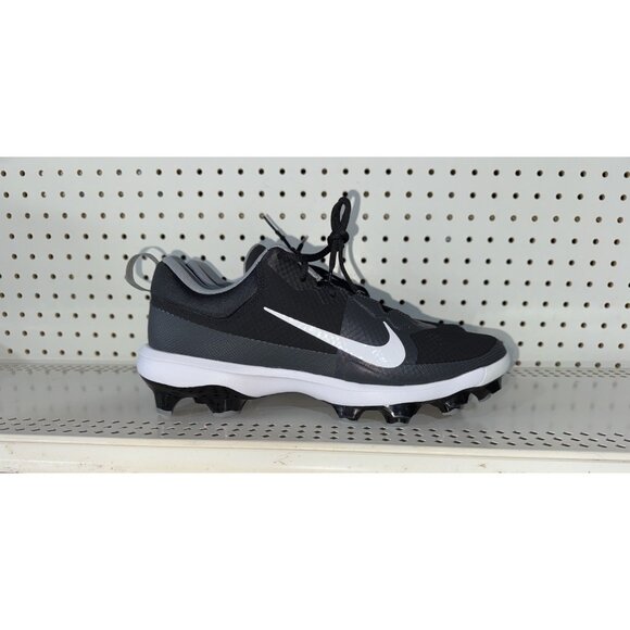 Nike Force Trout 9 Pro MCS Mens Molded Baseball Cleats Size 12 Black White Gray - Picture 1 of 8